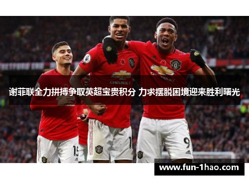 谢菲联全力拼搏争取英超宝贵积分 力求摆脱困境迎来胜利曙光