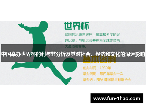 中国举办世界杯的利与弊分析及其对社会、经济和文化的深远影响